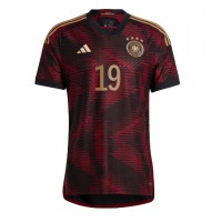 Nemecko Leroy Sane #19 Vonkajší futbalový dres MS 2022 Krátky Rukáv